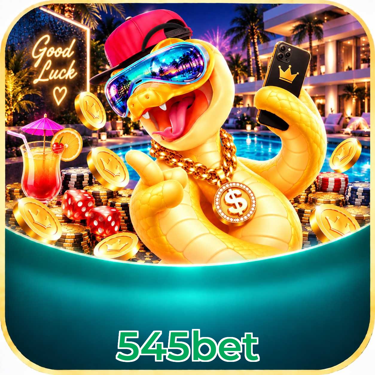 Logo da 545bet